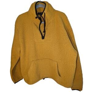 Love‎ Tree Women's Large Gold Mustard Long Sleeve Cozy Pullover Sweater